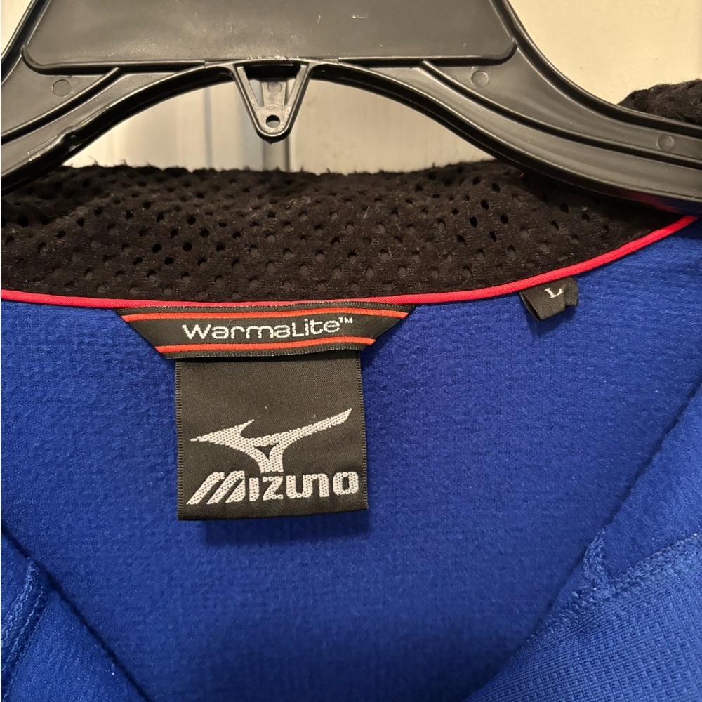 Mizuno Blue Warmalite Pullover - Picture 3 of 3